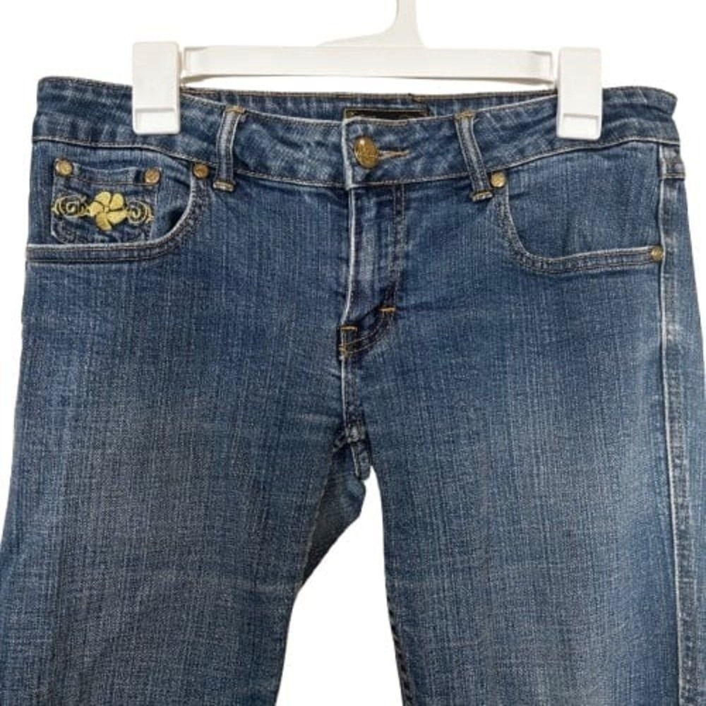 Knockout Lady Women's Denim Jeans Sz 7 Juniors Button Closure Pockets - Picture 3 of 6